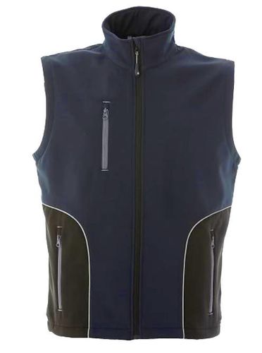 GILET IN SOFT-SHELL INTERNO IN PILE